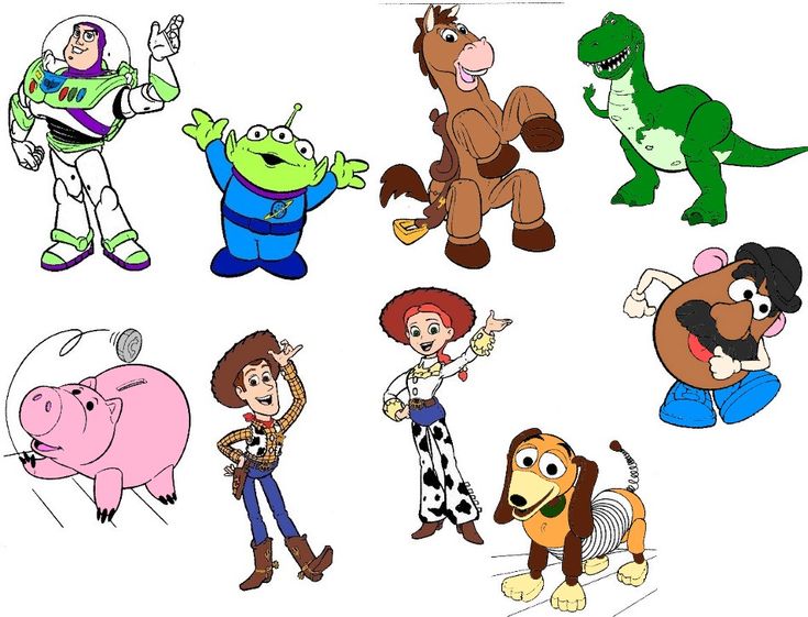 toy story characters