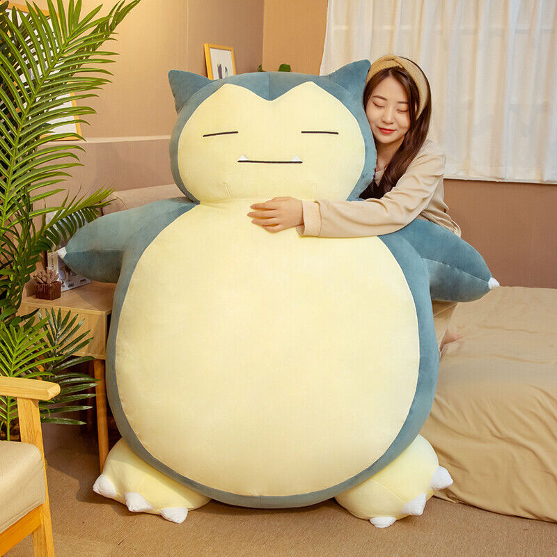 	
big snorlax plush