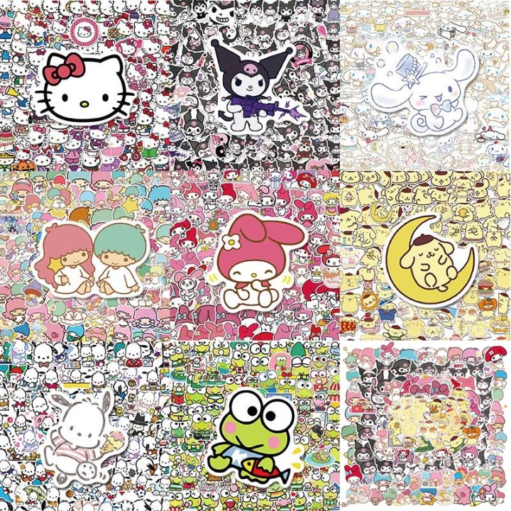 	
hello kitty stickers