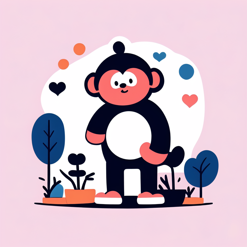 monkey plush toy