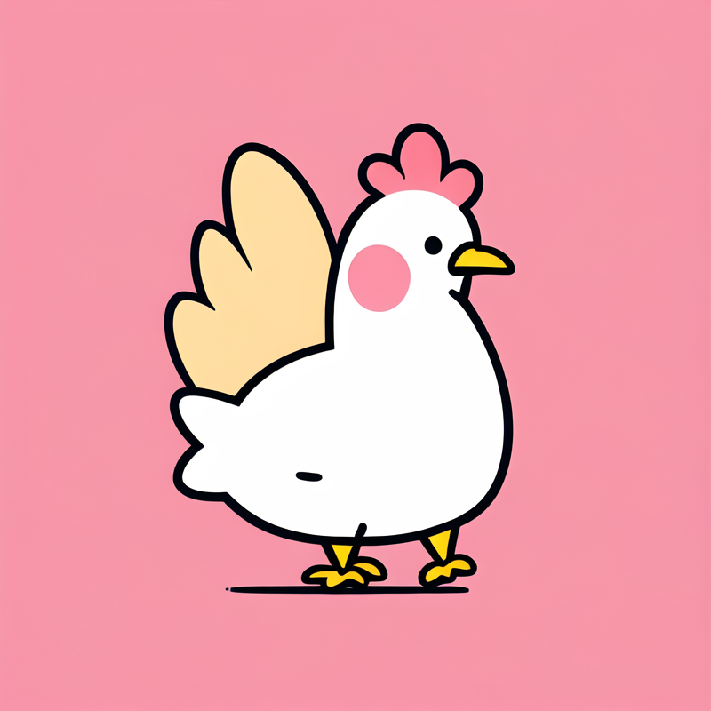 chicken plush toy