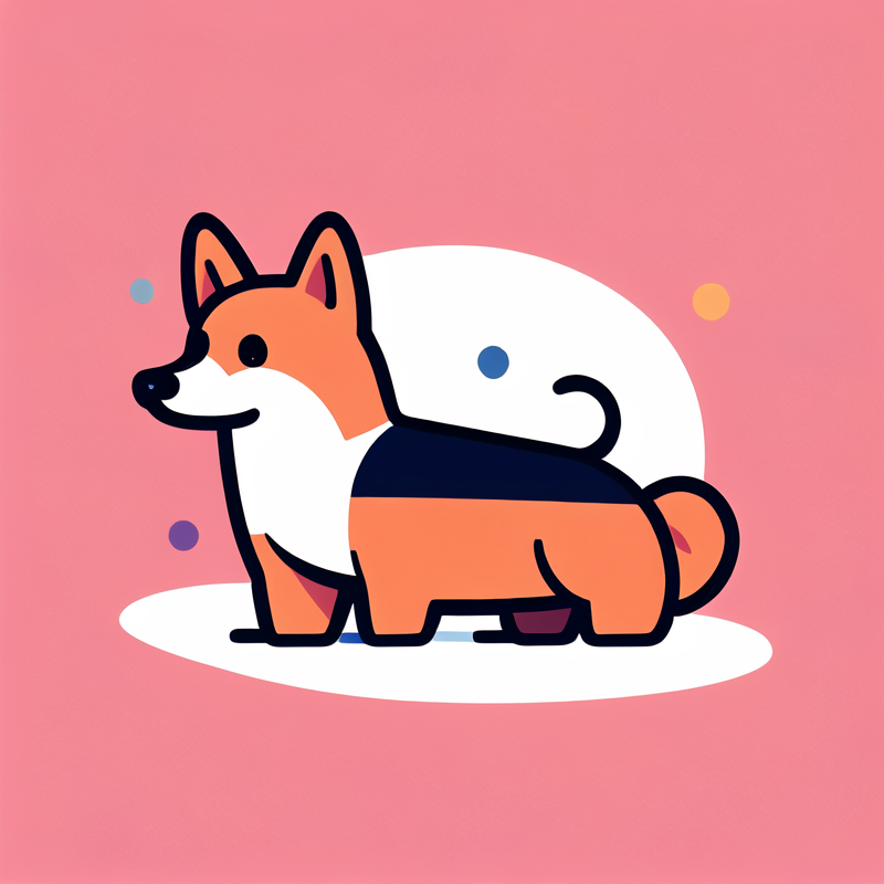corgi plush toy
